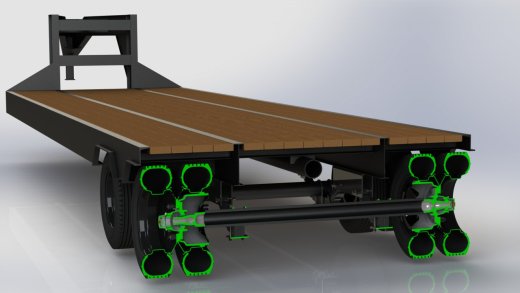 40英尺鹅颈拖车缩略图